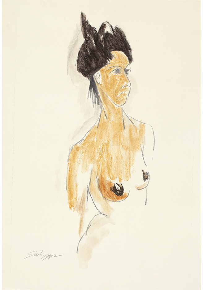 Untitled, figure, 1989